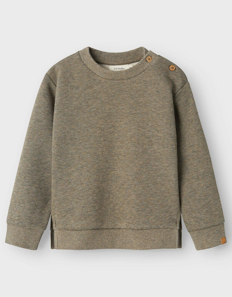 Mini Boys Sweat Top - Silent Storm