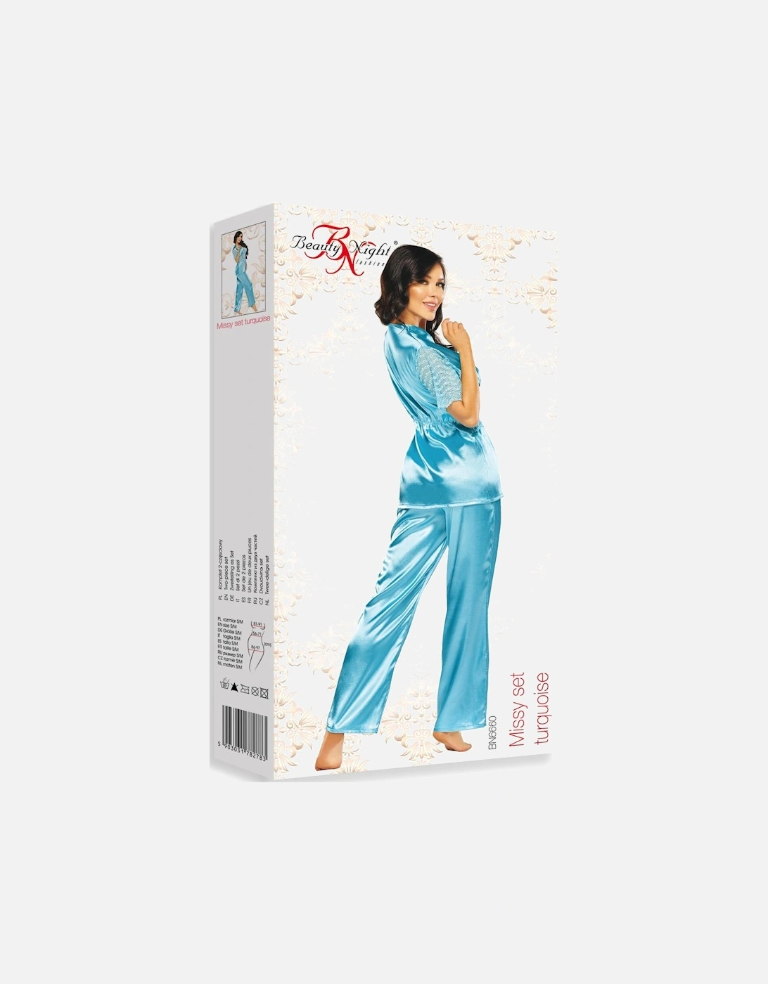 BN Missy Set Turquoise Women Nightwear