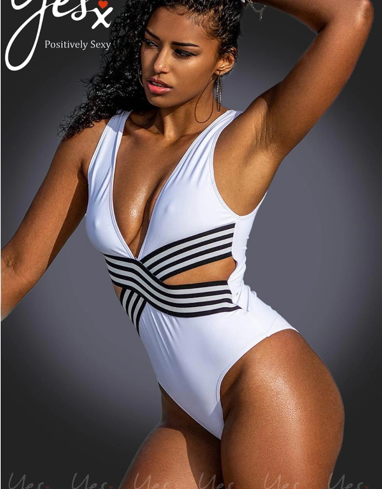 Luxury Bra Satin by Women - White Swimwear