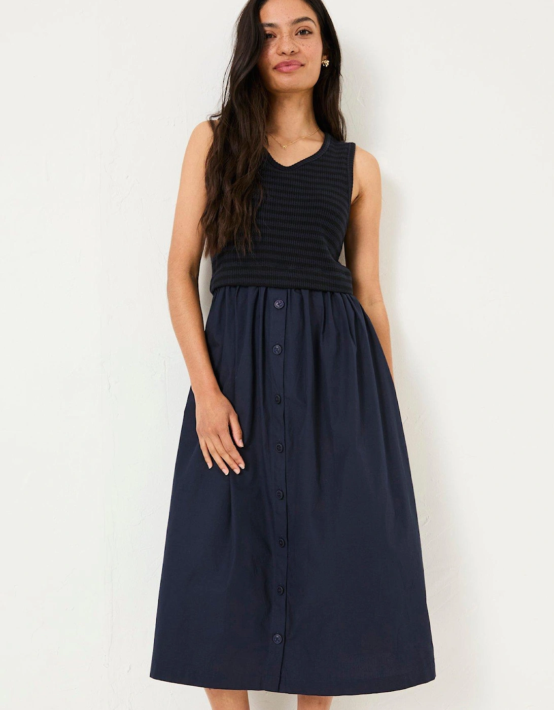 Sal Midi Dress - Navy, 6 of 5