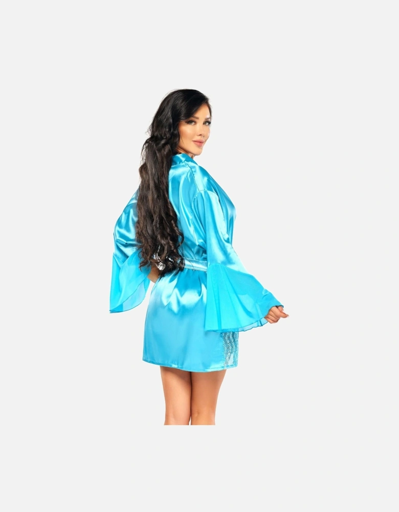 BN6659 Marlene Peignoir Turquoise Women - Default Title Nightwear