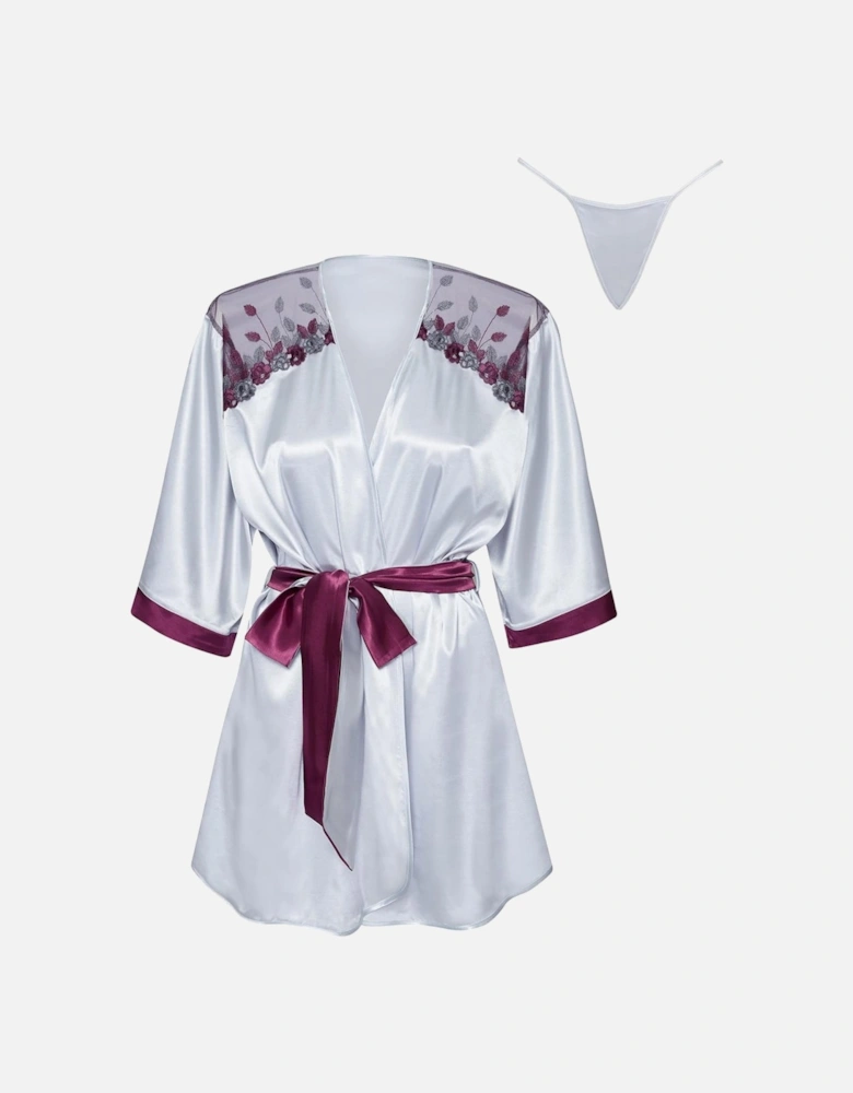 BN6674 Peignoir Silver Women - Default Title Nightwear