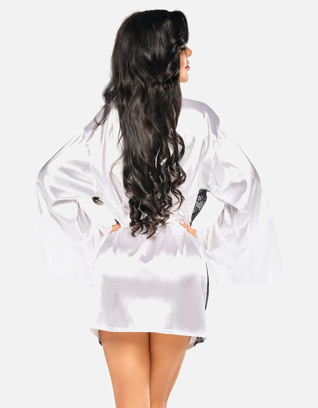 BN6668 Sara Peignoir White Women - Default Title Nightwear