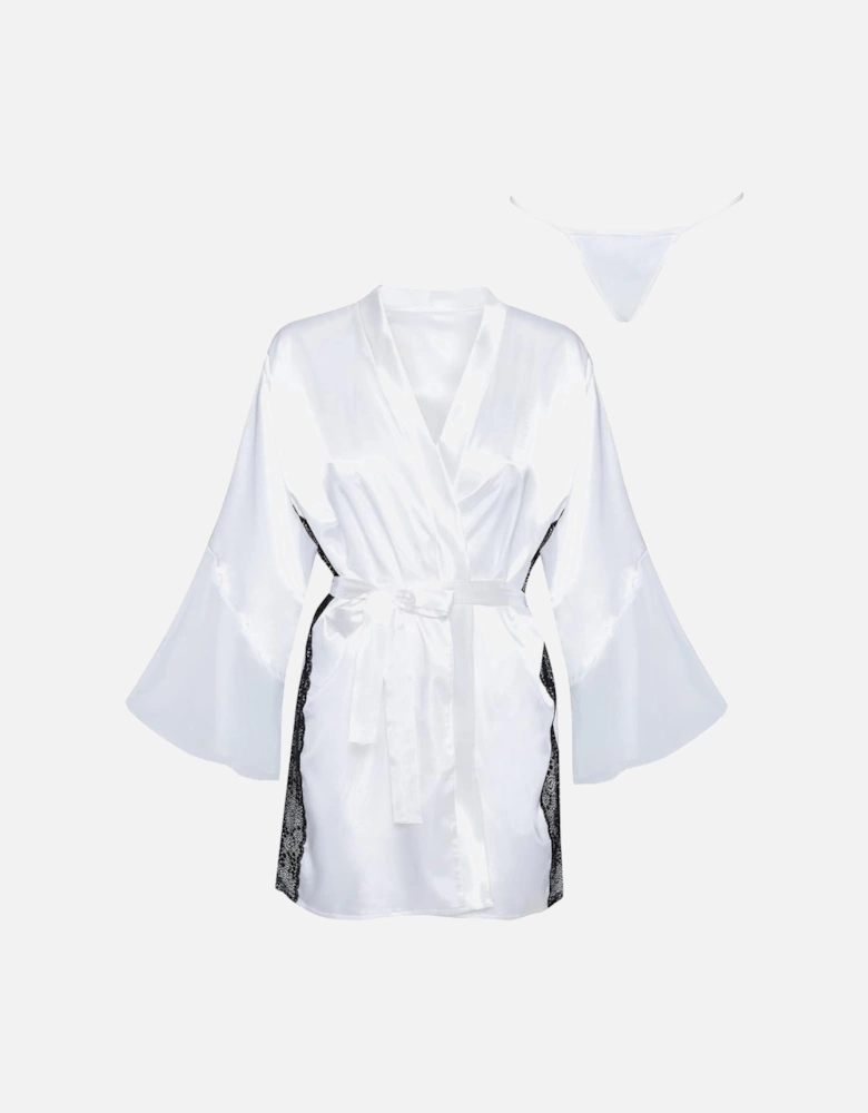 BN6668 Sara Peignoir White Women - Default Title Nightwear