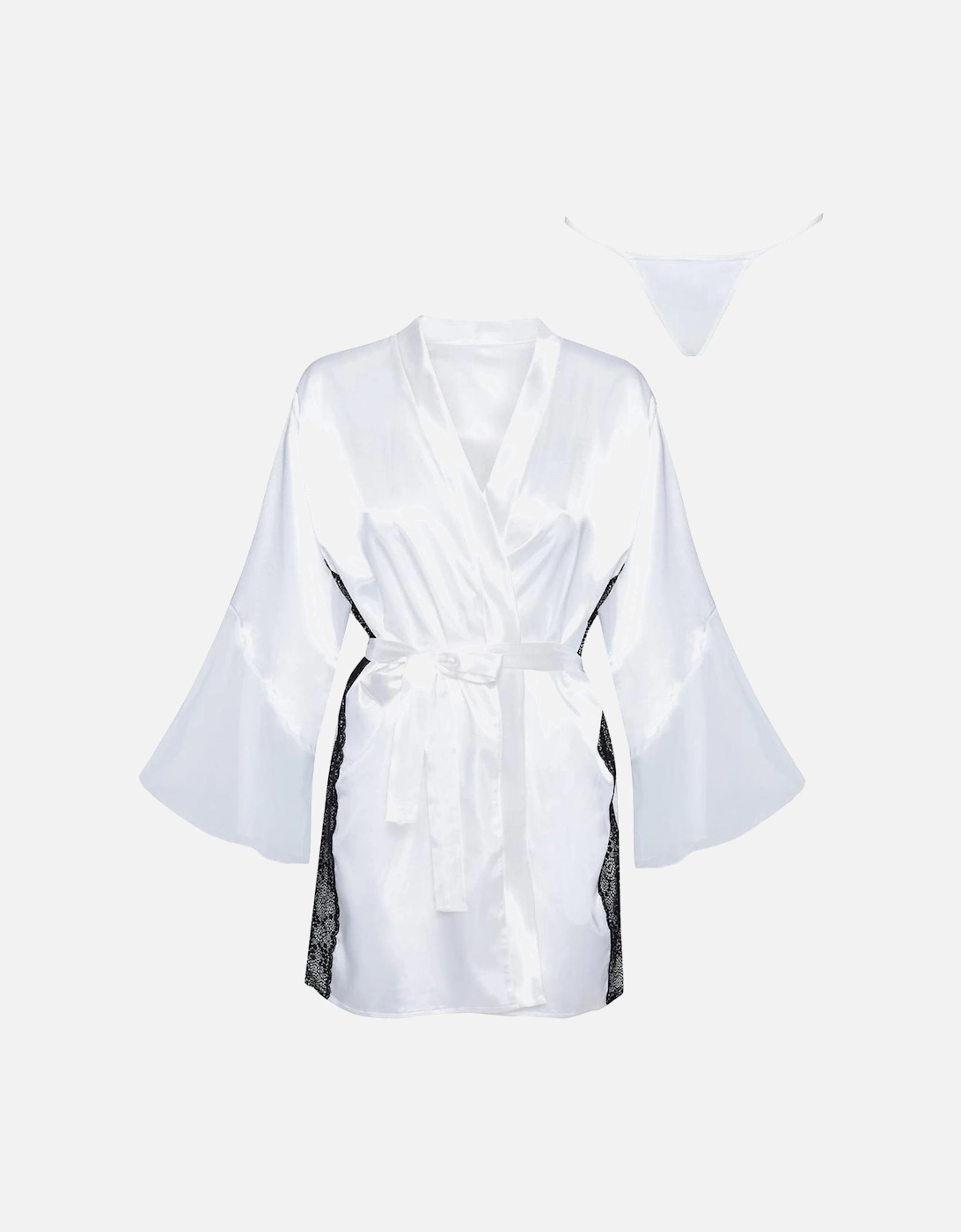 BN6668 Sara Peignoir White Women - Default Title Nightwear