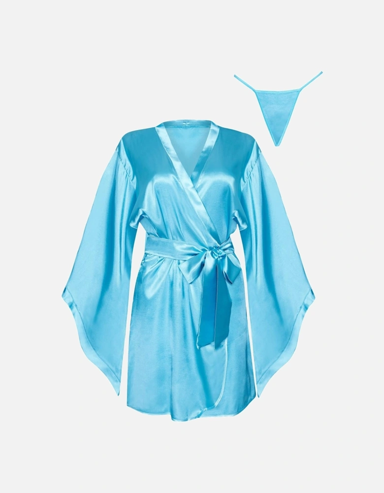 BN6666 Samira Peignoir Turquoise Women - Default Title Nightwear