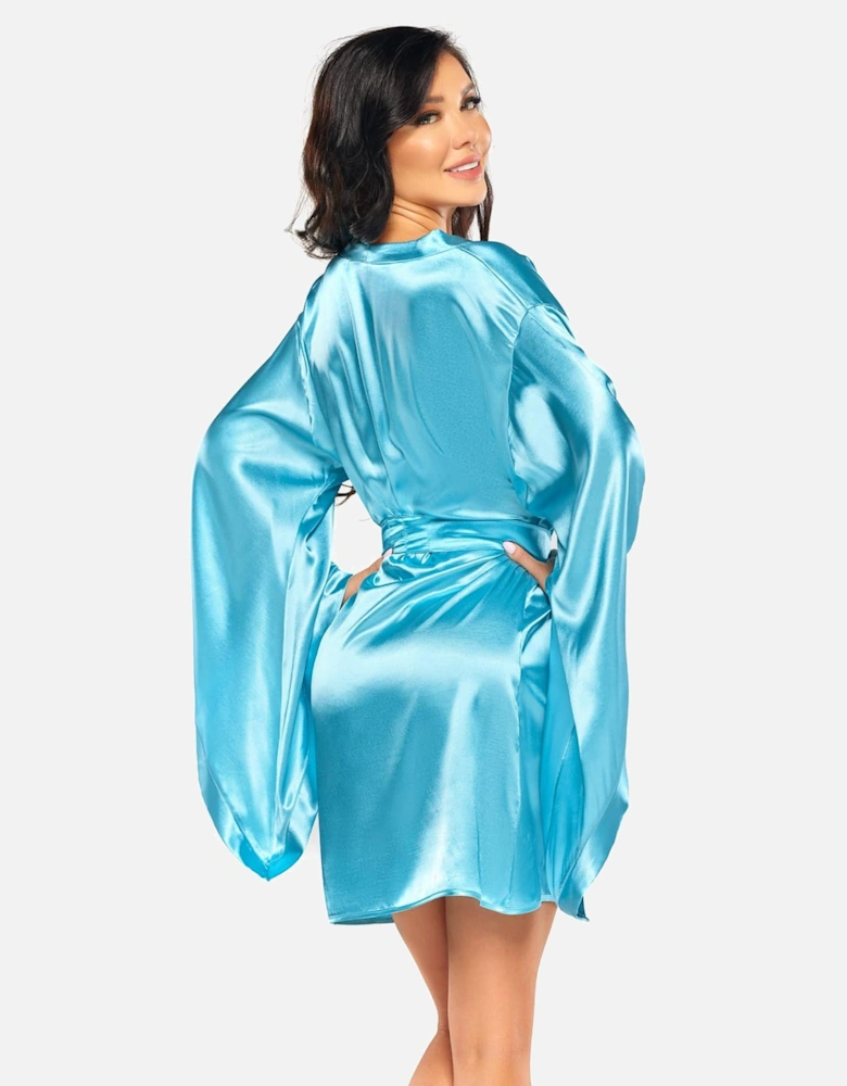 BN6666 Samira Peignoir Turquoise Women - Default Title Nightwear
