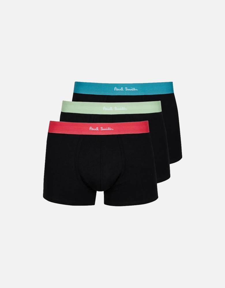 Bright Band Stretch Boxers Black