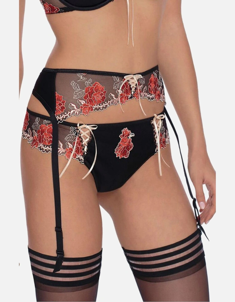 Lingerie Set by Women - Black Hosiery