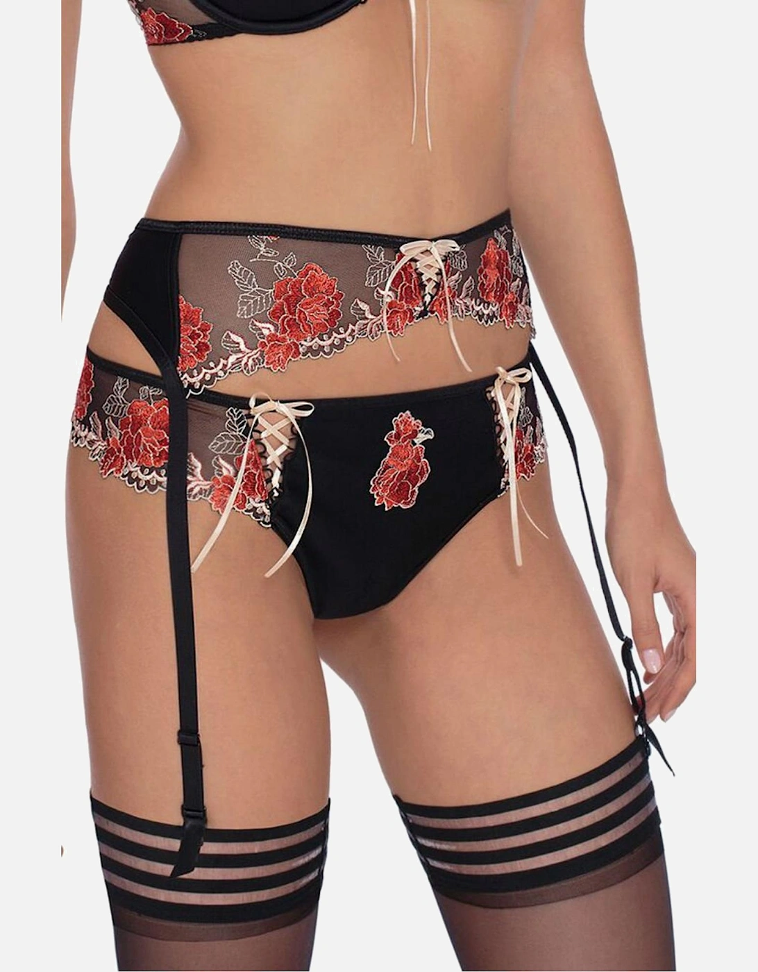 Lingerie Set by Women - Black Hosiery, 5 of 4