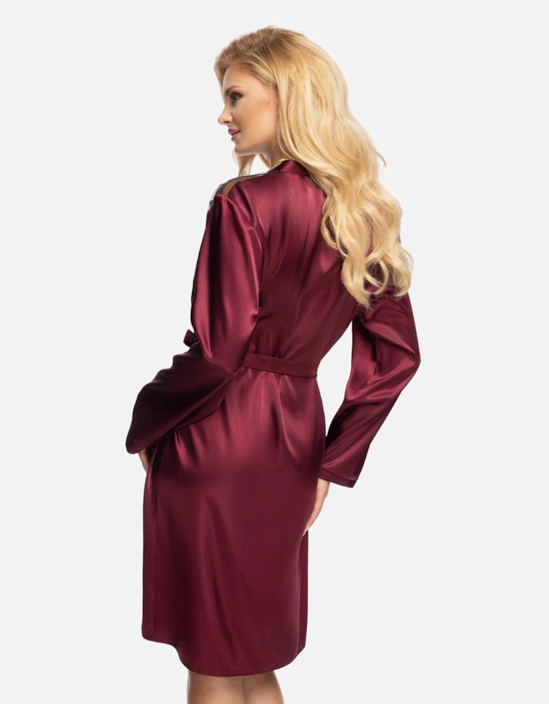 Satin nightwear Lace by Women - Plum