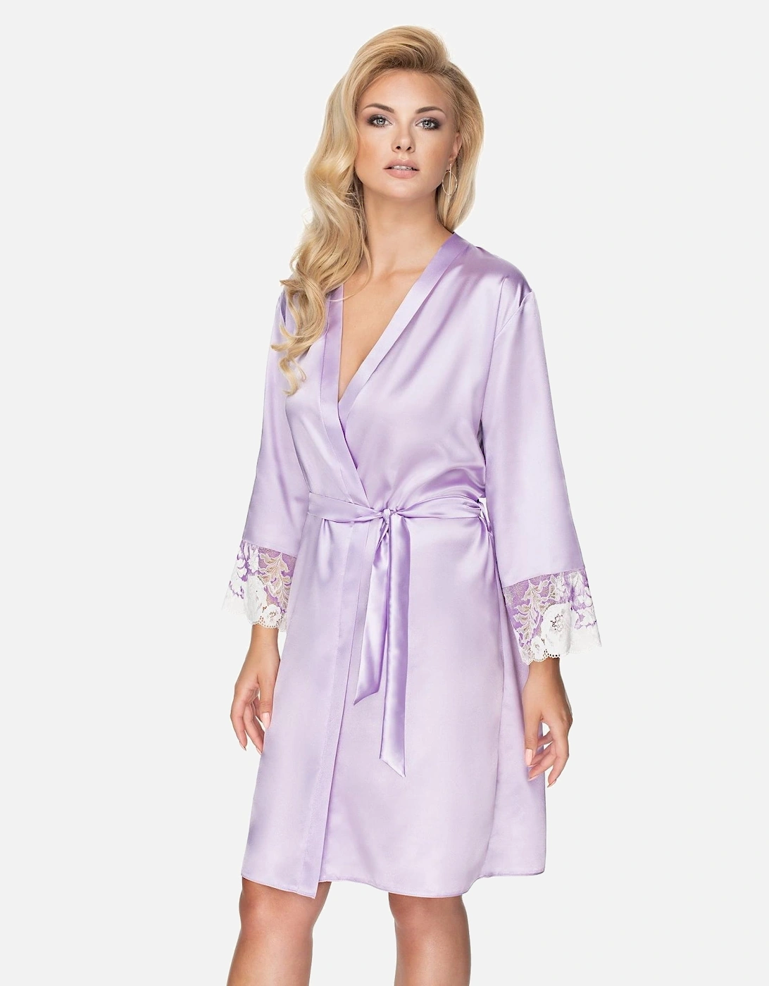 Satin nightwear Lace by Women - Purple
