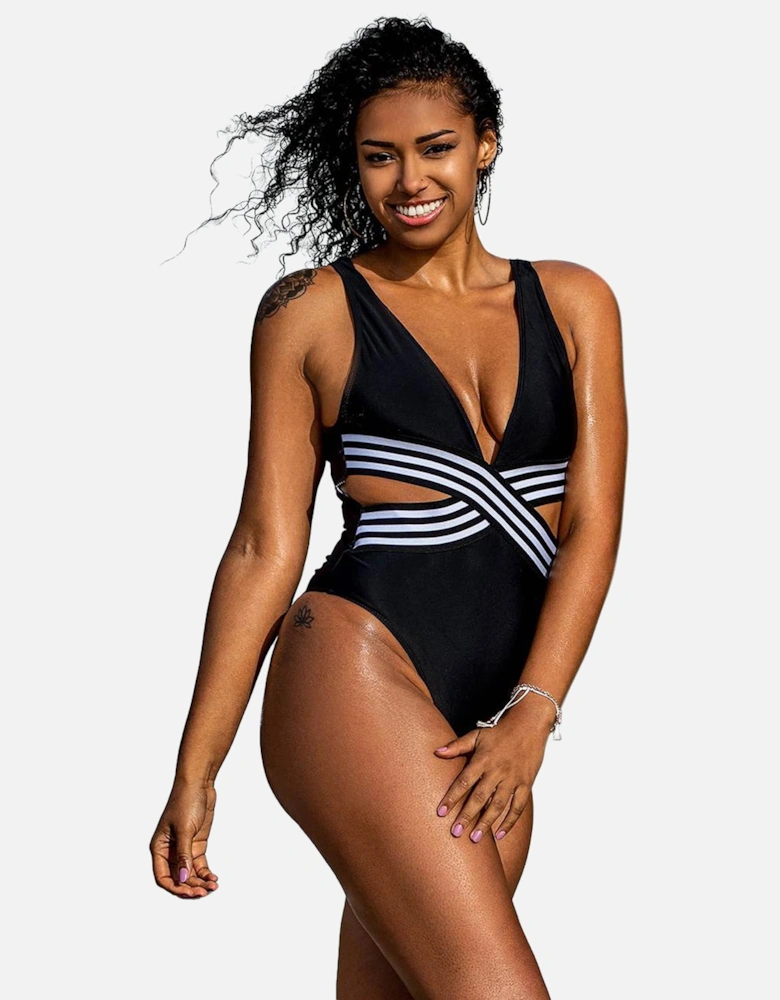 Luxury Bra Satin by Women - Black Swimwear