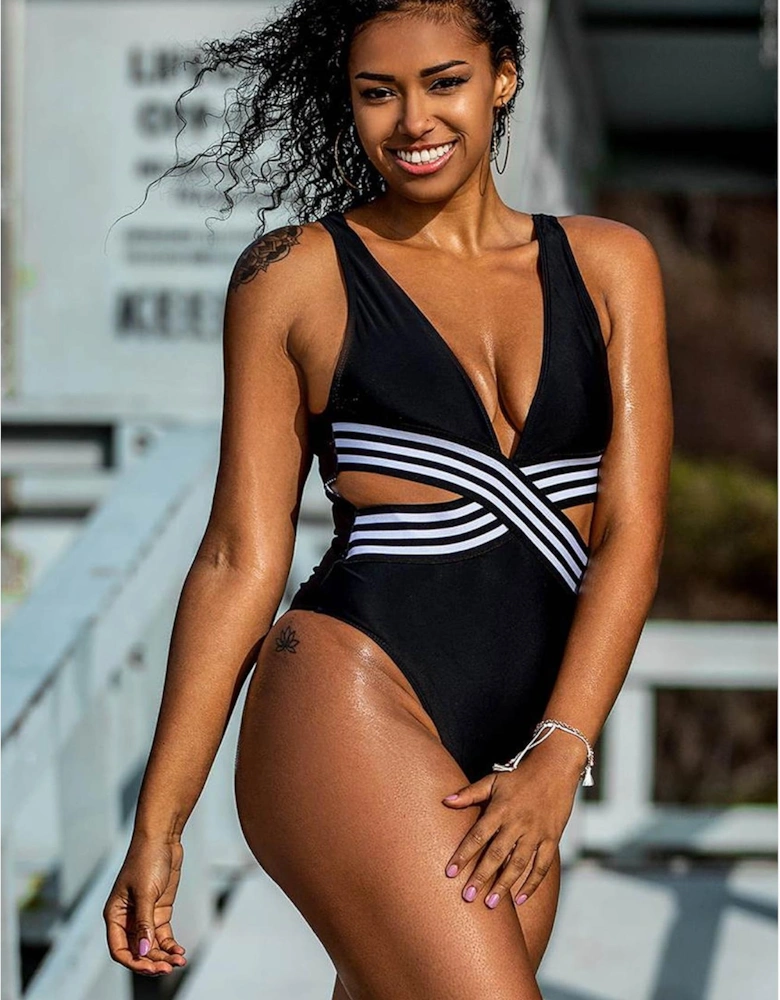 Luxury Bra Satin by Women - Black Swimwear