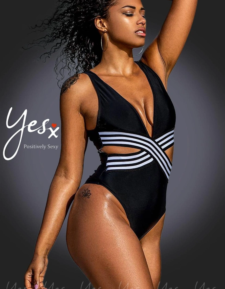 Luxury Bra Satin by Women - Black Swimwear