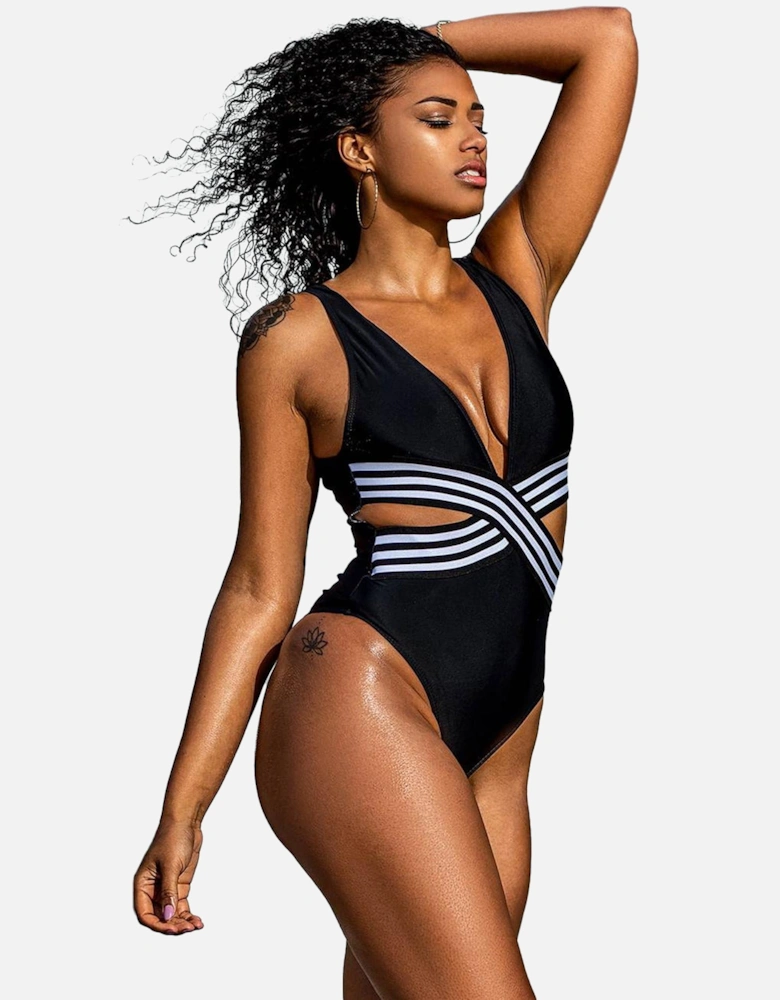 Luxury Bra Satin by Women - Black Swimwear