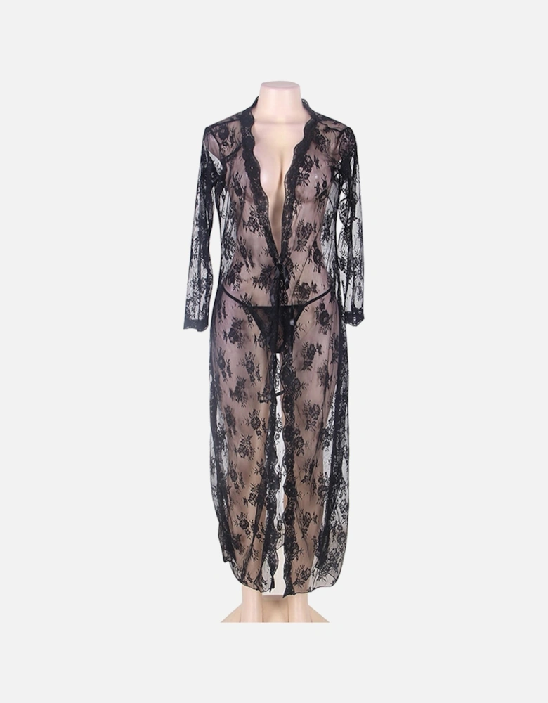 Lace nightwear by Women - Black