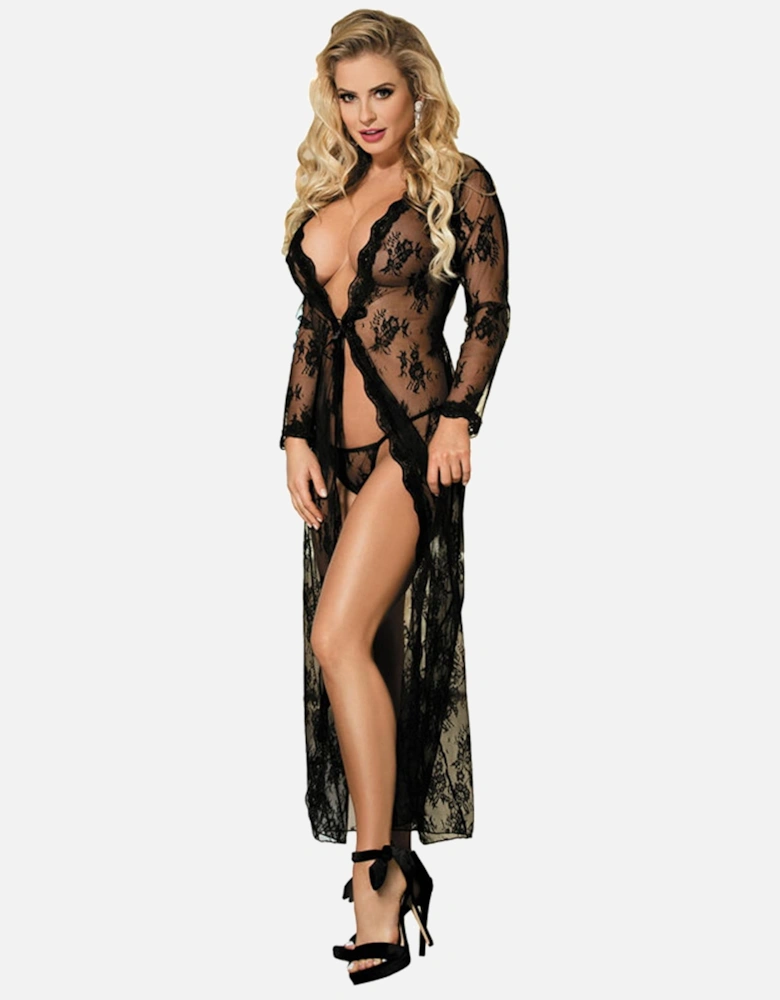 Lace nightwear by Women - Black