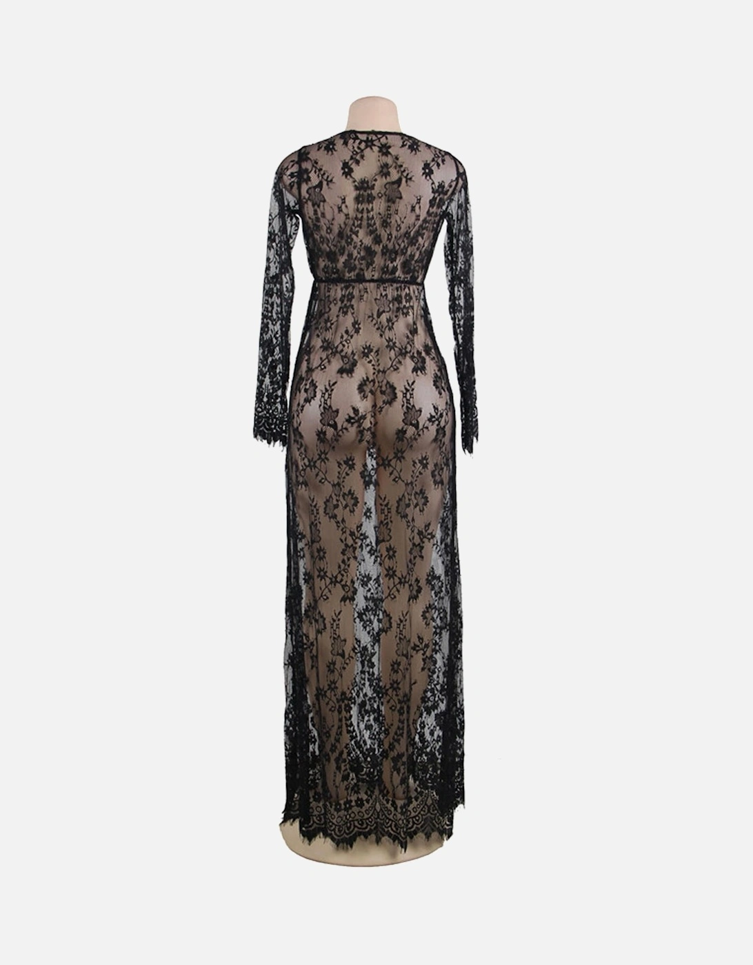 Satin nightwear Lace by Women - Black