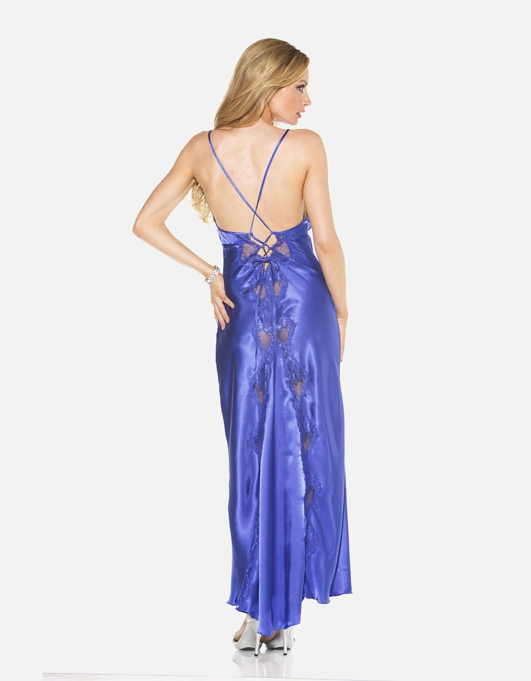 Lace nightwear by Women - Blue