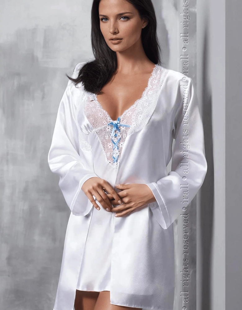Satin nightwear Lace by Women - White