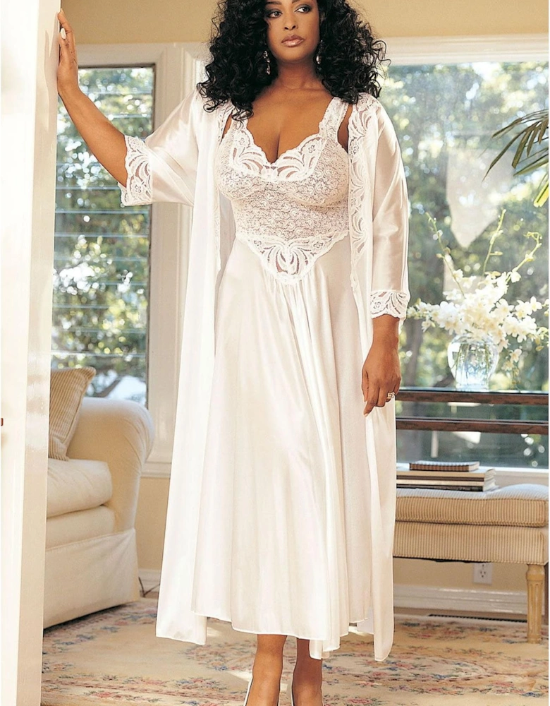 Lace nightwear by Women - White