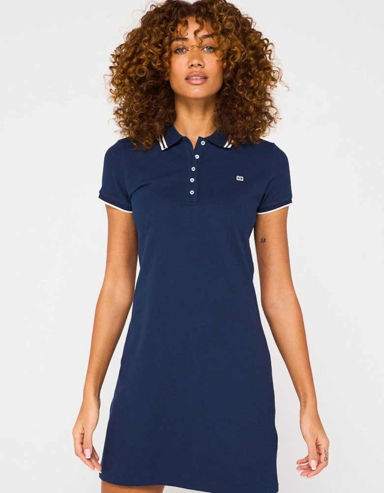 Polo Mini Dress - Navy