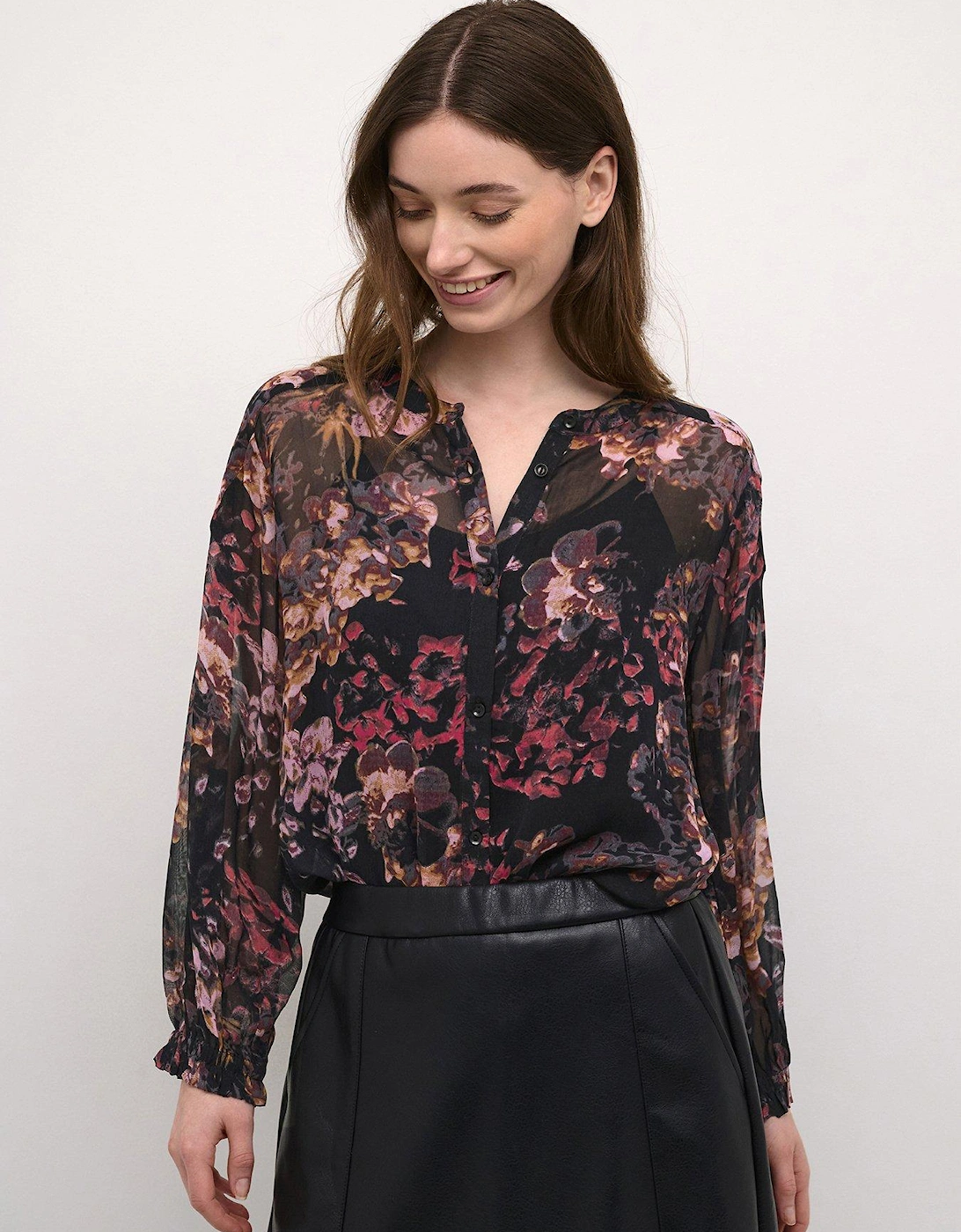 Chiffon Shirt - Multi, 2 of 1