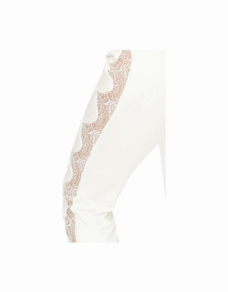 Lace nightwear by Women - Cream