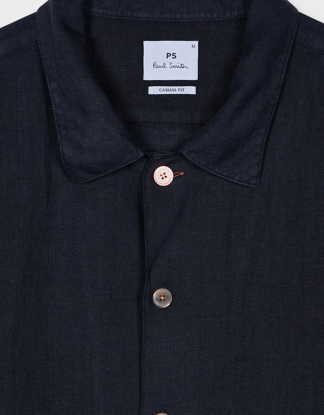 PS Stripe Detail SS Shirt Navy