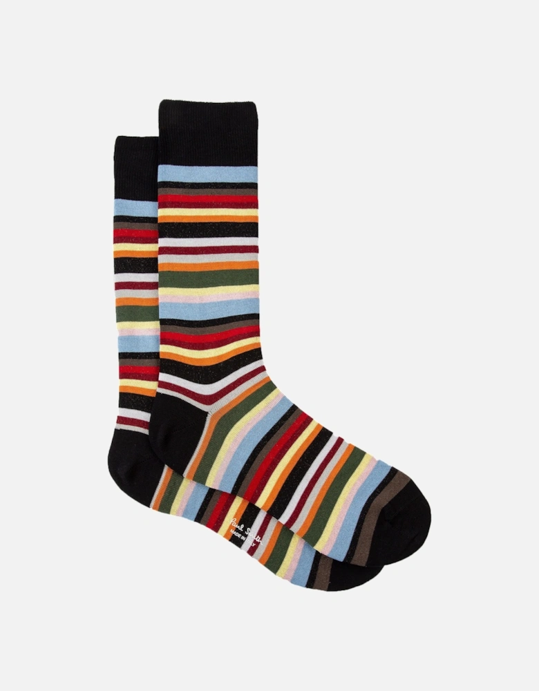 Signature Sock Multi Stripe