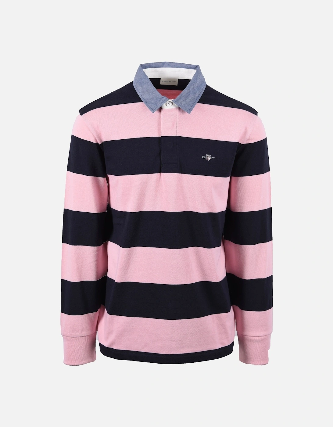 Reg Chambray Stripe Heavy Rugger California Pink, 5 of 4