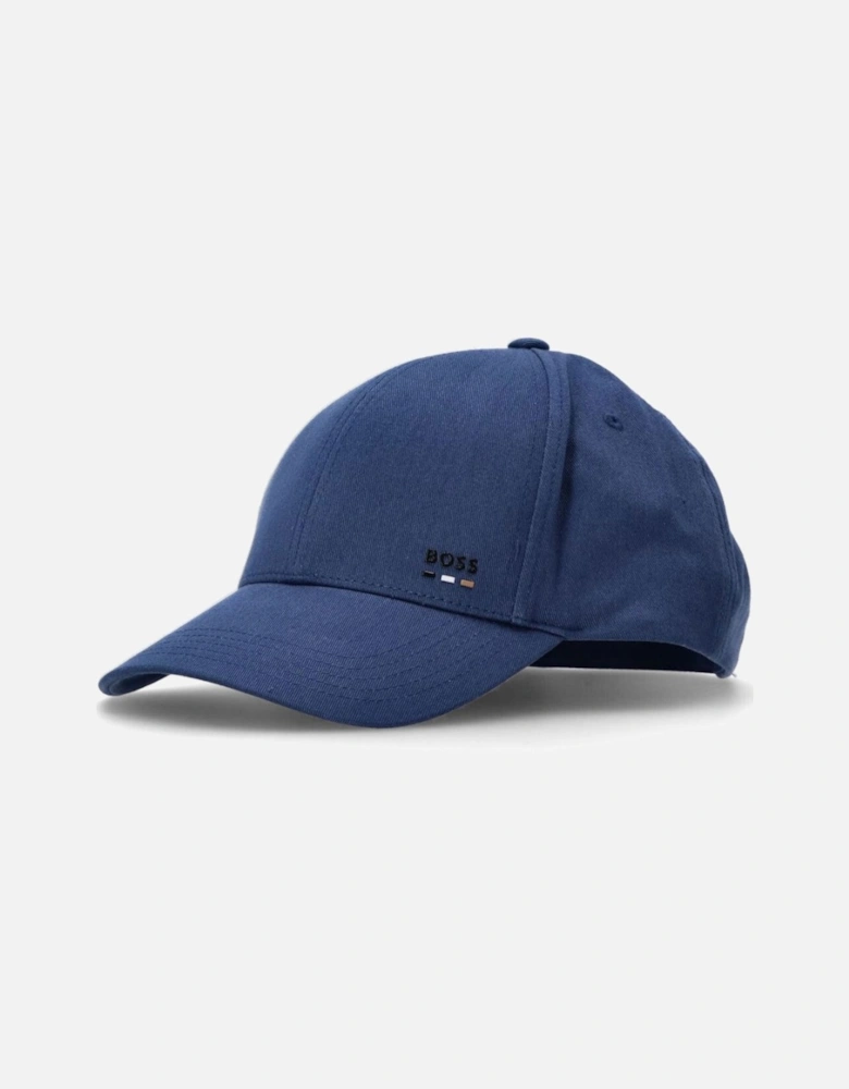 Boss Zed-stripe Baseball Cap Medium Blue