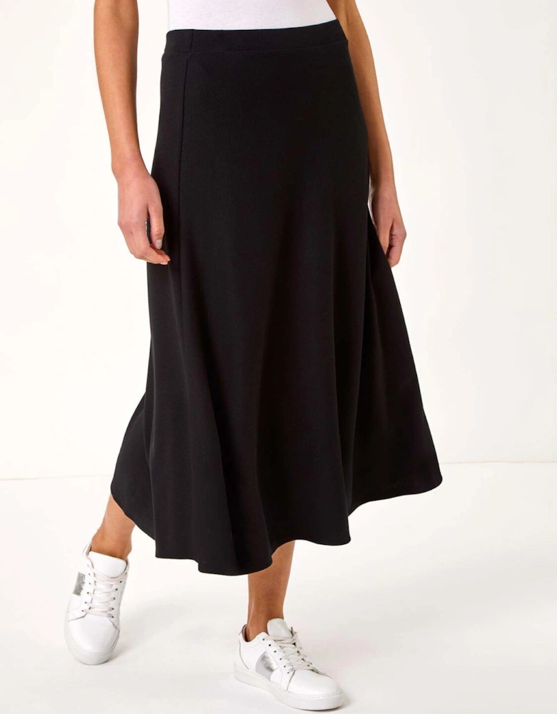 A-line Pull On Stretch Skirt