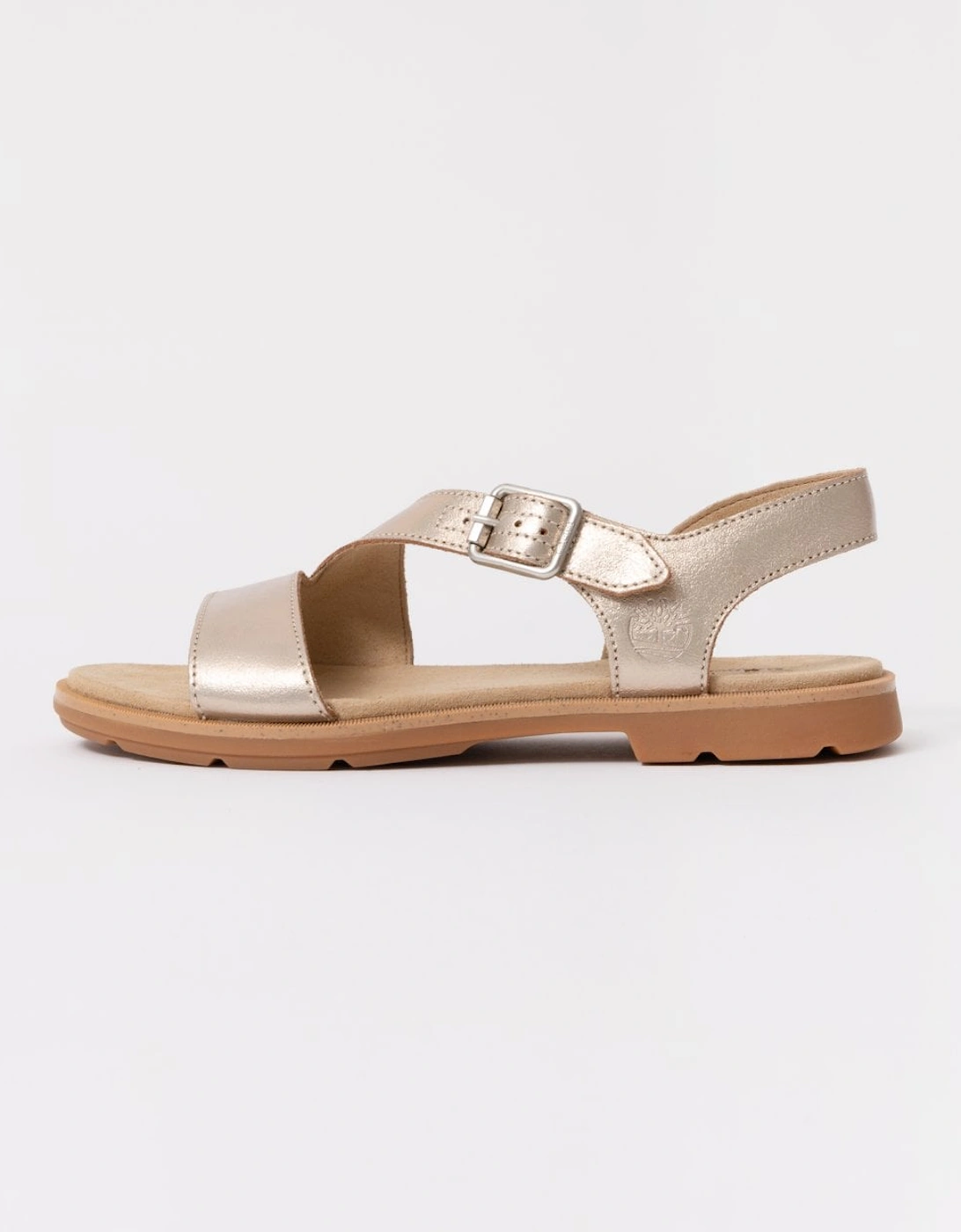 Calista Bay Metallic Womens Backstrap Sandal