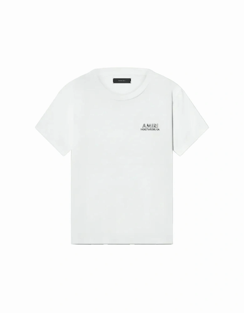 Exclusive Bones Printed T-Shirt in White