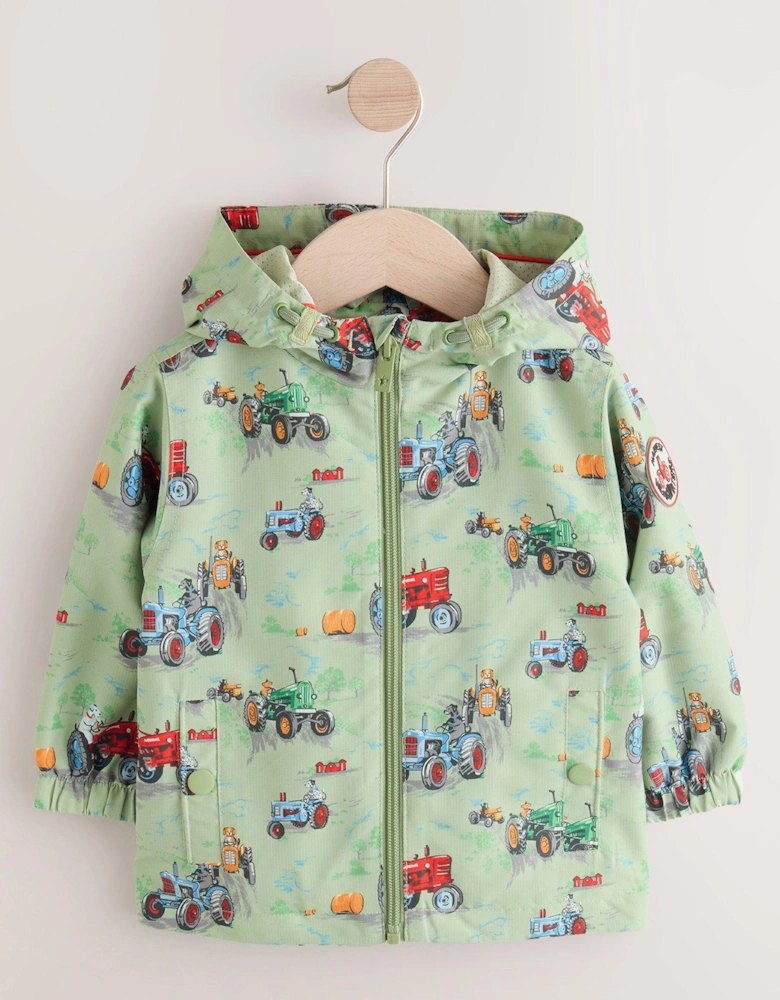 Tractor Hooded Jacket - Green