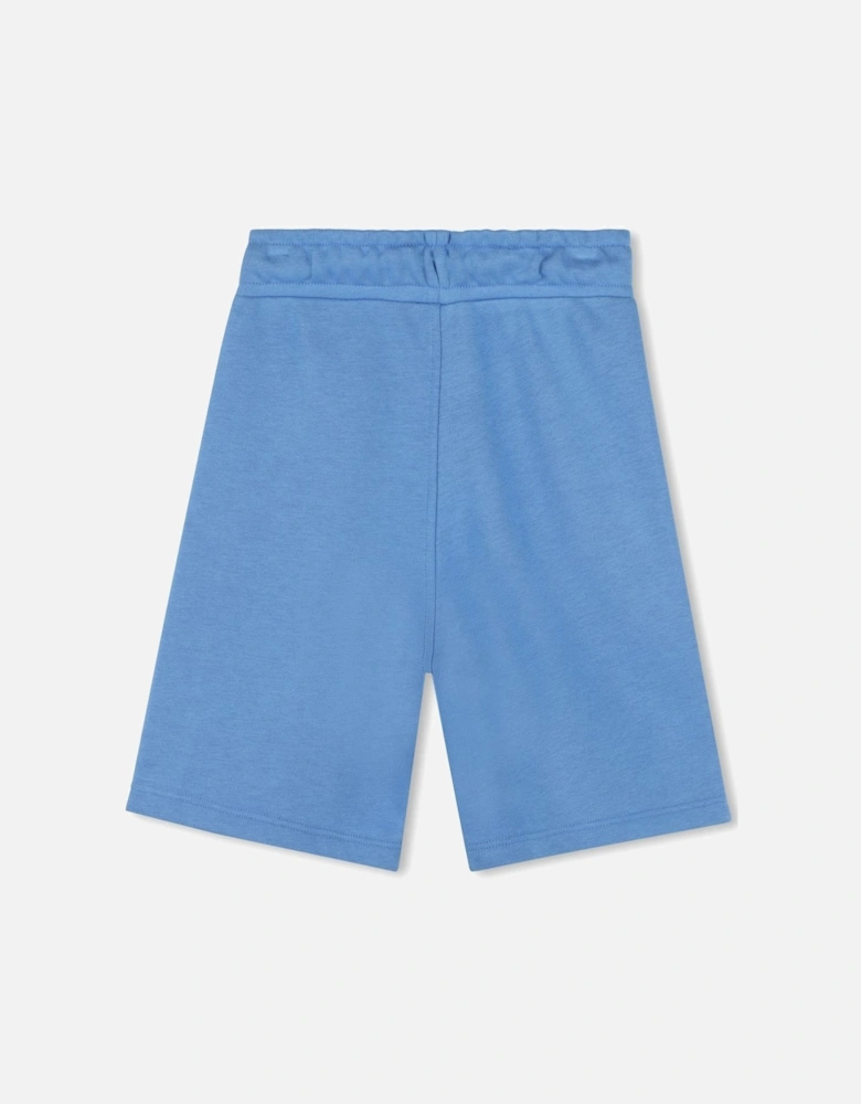 BOSS BOYS BLUE JERSEY SHORTS J51993