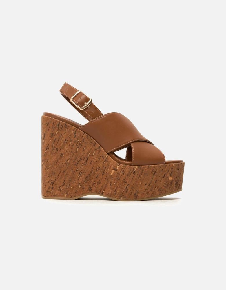 Valentina Sandals - Tan