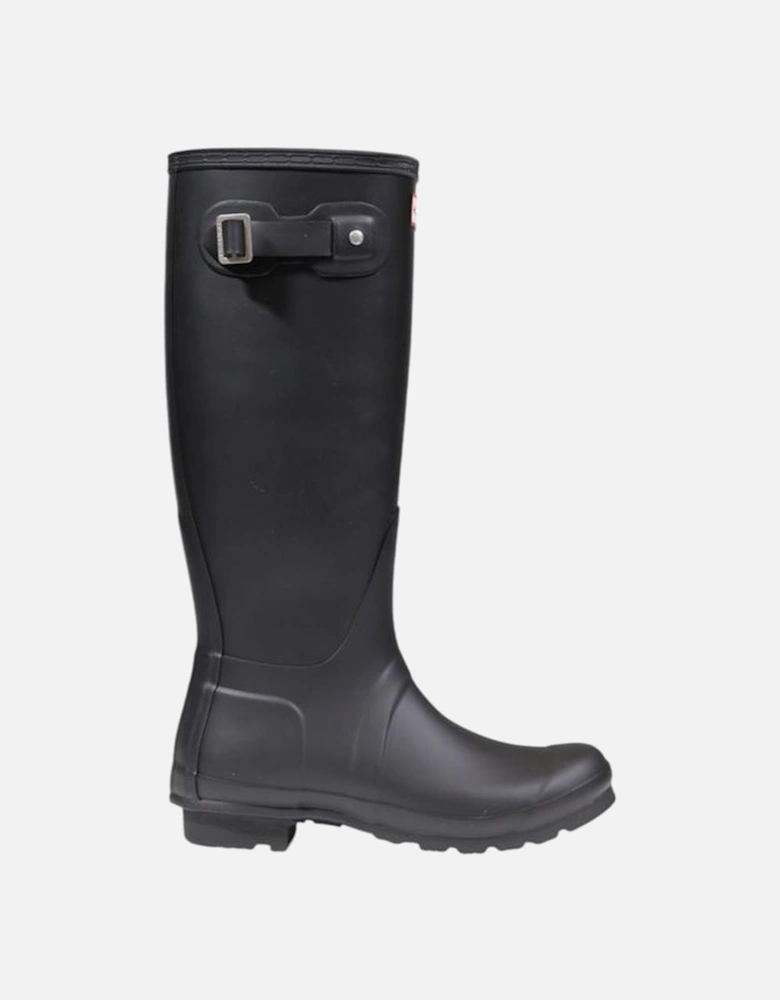 Black Recycled Polyester Boot Women