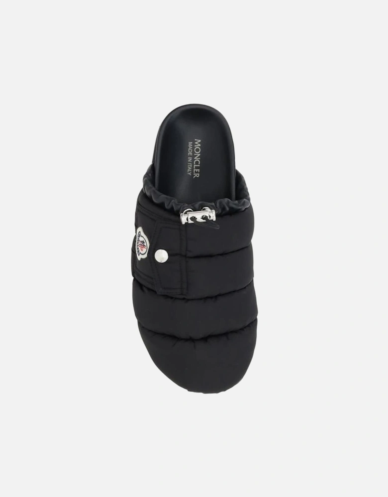 Mon Pocket Mules Women - Black Sandals