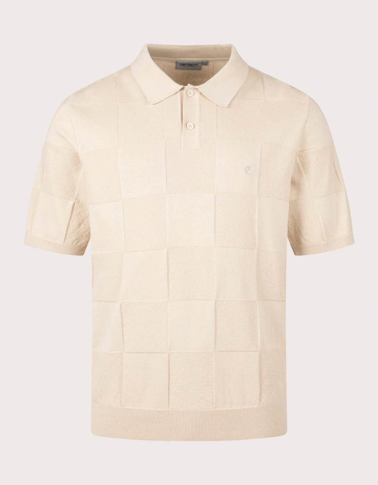 Checker Polo Shirt