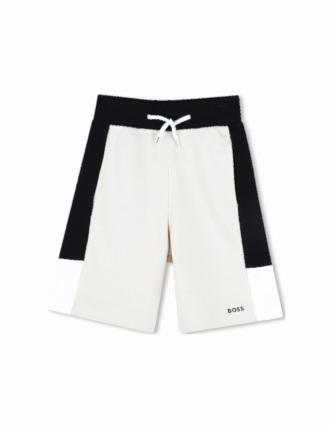 BOSS BOYS SAND JERSEY SHORTS J51991, 4 of 3