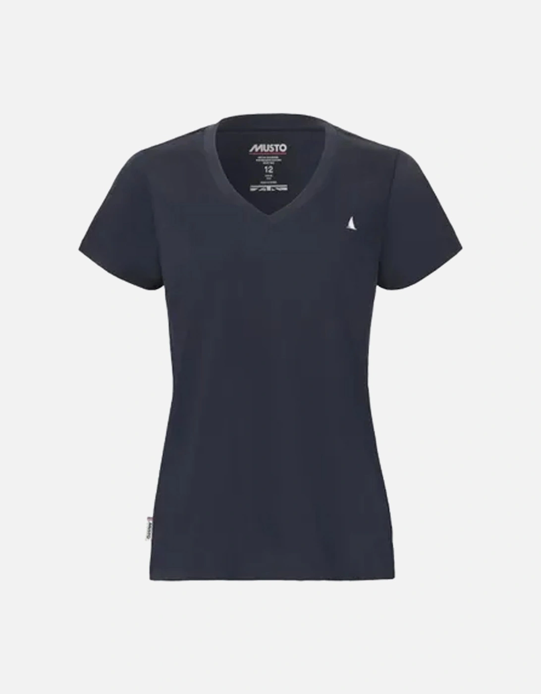 Women's Original V-Neck Short Sleeve T-Shirt Navy, 2 of 1