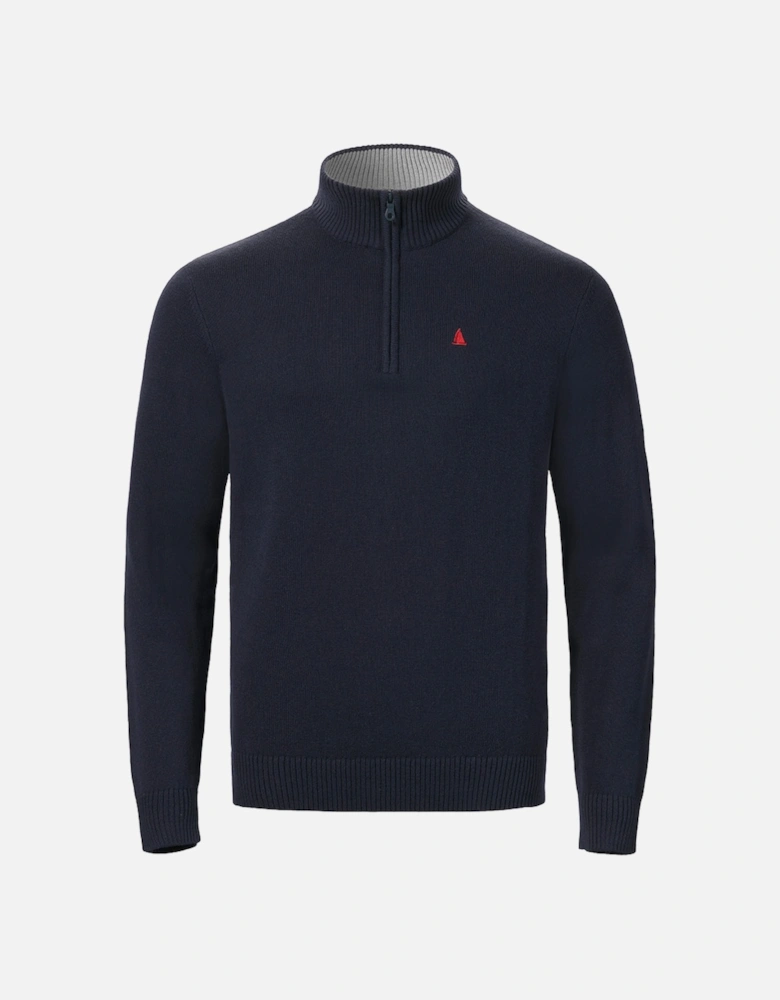 Men's Original 1/4 Zip Neck Knit Navy