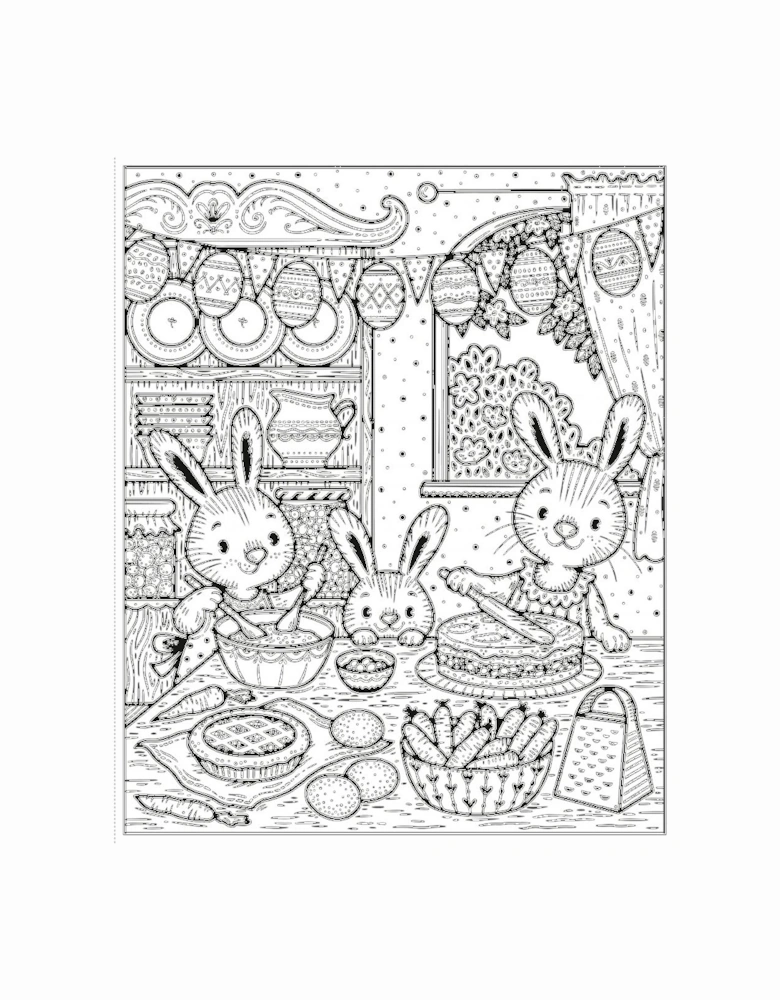 Easter Magic Painting Book