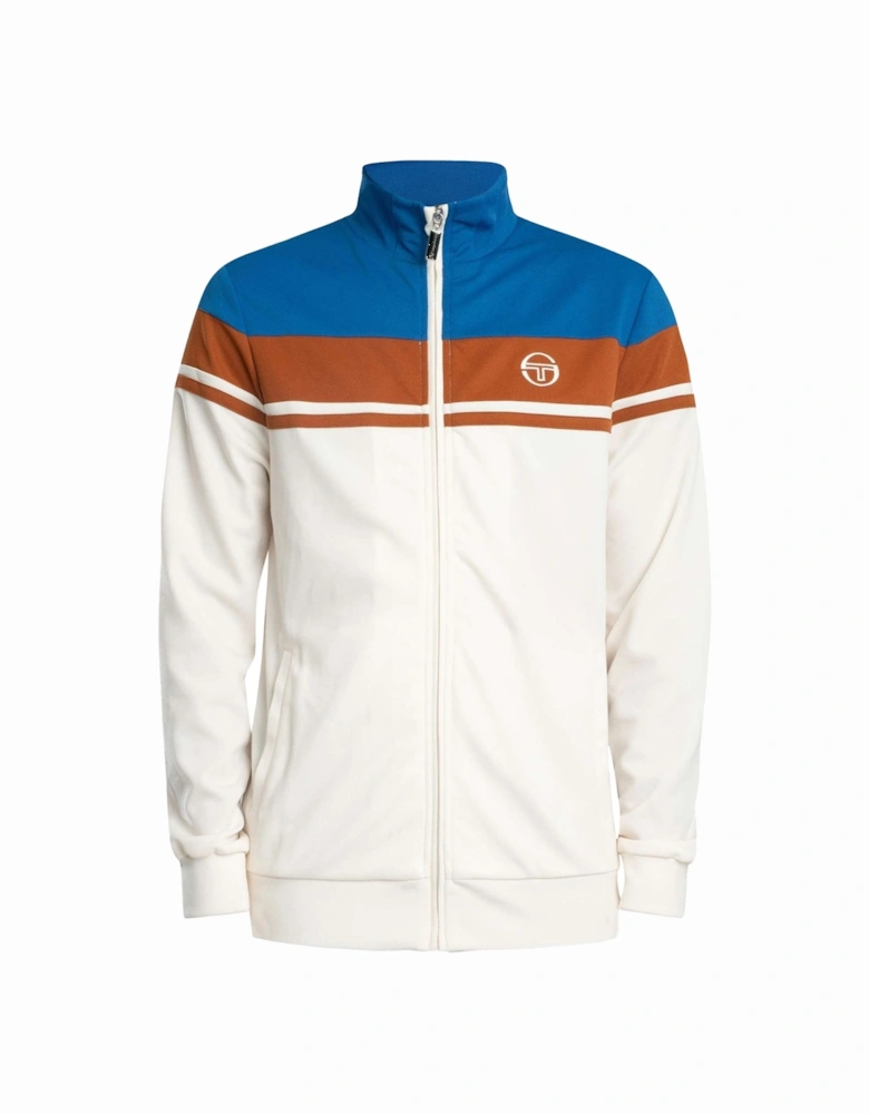 Damarindo Track Top Jacket Nautical Blue/Gardenia/Mocha Bisque