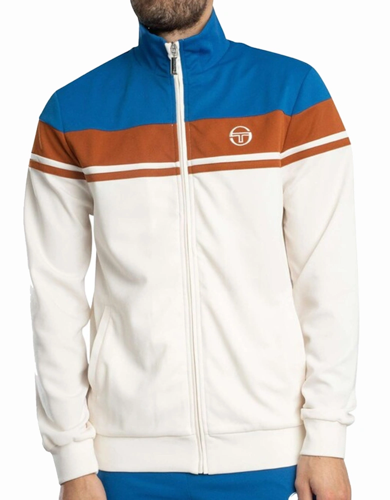 Damarindo Track Top Jacket Nautical Blue/Gardenia/Mocha Bisque