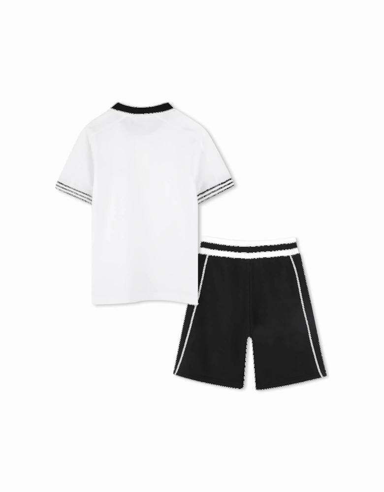 POLO SHIRT SHORTS SET D62225