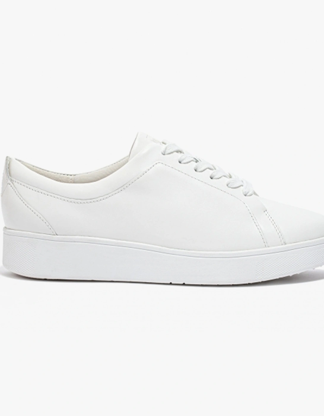 RALLY Womens Leather Trainers Urban White, 8 of 7